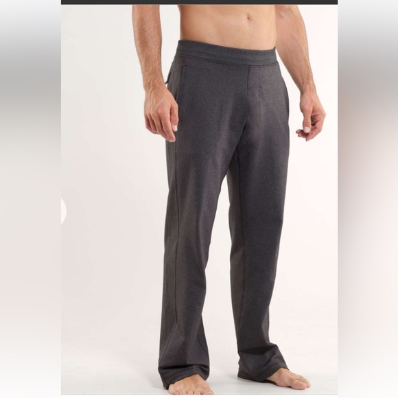 Lululemon Kung Fu Pant Heathered Black Size M - Picture 2 of 16